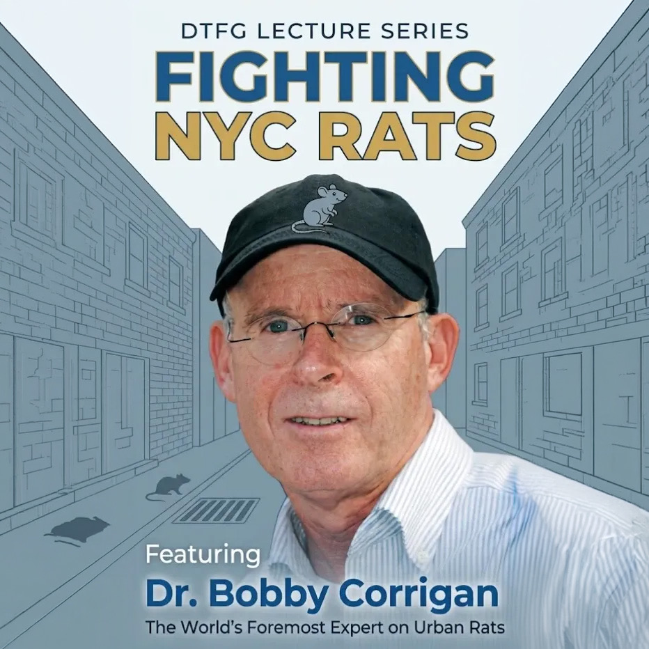 Photo of Lecture: Fighting NYC Rats With Dr. Bobby Corrigan, The World’s Foremost Expert On Urban Rats